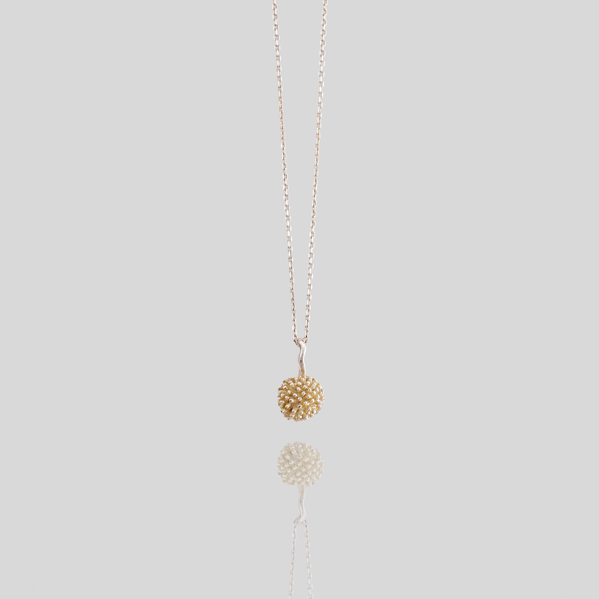 Yellow Gold Small Seed Pendant